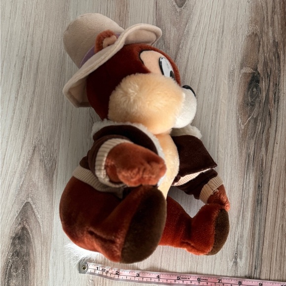 Vintage 90s Disney Parks Rescue Ranger Chip Plush – 12” Stuffed Animal - Picture 8 of 11
